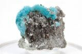 Vibrant Blue, Cyanotrichite Crystal Aggregates - China #218381-2